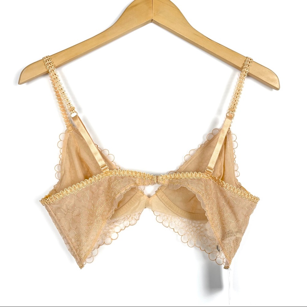 FREE PEOPLE Wheat Sunset Lucia Underwire Bra - Picture 3 of 4